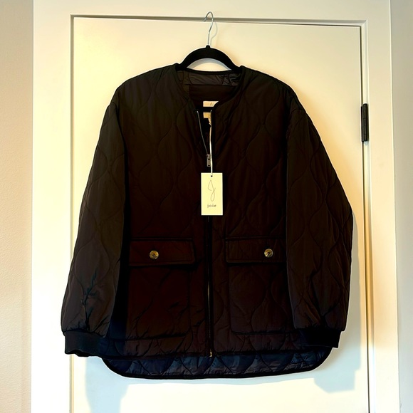 Joie Jackets & Blazers - NWT Joie Black Quilted Jacket